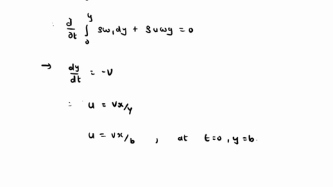 3-a-liquid-layer-separates-two-plane-surfaces-as-show-the-lower-surface-is-stationary-and-the-upper-surface-moves-downward-at-constant-speed-v-the-moving-surface-has-width-w-perpendicular-to-56692