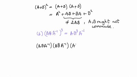 6-12-points-given-two-invertible-n-x-n-matrices-a-and-b-determine-which-of-the-formulas-below-are-necessarily-true-if-a-statement-is-true-prove-it-algebraically-if-a-statement-is-not-true-ex-81835
