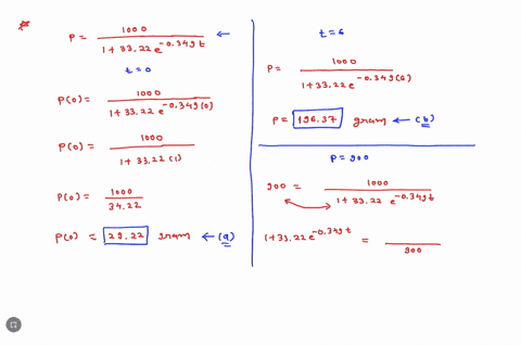 the-logistic-growth-model-pt100013322e0349t-represents-the-population-in-grams-of-a-bacterium-after-t-hours-a-determine-the-initial-population-size-b-what-is-the-population-after-6-hours-c-w-33195