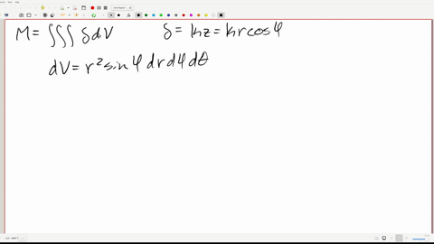 find-the-mass-of-a-solid-hemisphere-of-radius-a-if-the-mass-density-at-any-point-on-the-solid-is-dir-11447
