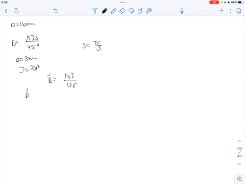 in-the-figure-above-a-current-starts-to-travel-in-a-clockwise-direction-on-an-outer-wire-segment-distance-b-16-mm-from-the-center-p-find-the-magnitude-of-the-magnetic-field-at-point-p-note-a-57134