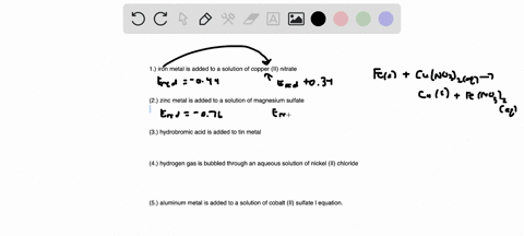 write-balanced-chemical-equations-for-the-following-reactions-1-iron-metal-is-added-to-a-solution-of-copper-ii-nitrate-express-your-answer-as-a-balanced-chemical-equation-identify-all-of-the-17473