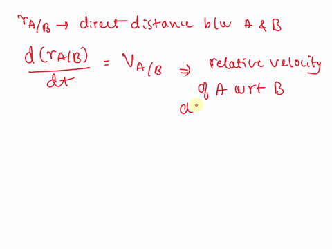 two-airplanes-a-and-b-are-flying-horizontally-in-the-same-vertical-plane-at-the-respective-velocities-of-800-kmh-and-600-kmh-when-the-line-of-sight-angle-theta-from-b-to-a-reaches-30-degrees-14187