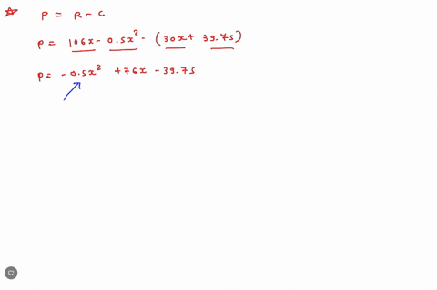 commodity-has-demand-function-modeled-by-p-106-05x-and-total-cost-function-modeled-by-30x-3975-where-is-the-number-of-units-what-unit-price-in-dollars-ylelds-maximum-profit-per-unit-when-the-75087
