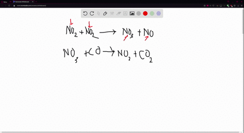 the-mechanism-for-the-gas-phase-reaction-of-nitrogen-dioxide-with-carbon-monoxide-to-form-nitric-oxide-and-carbon-dioxide-is-thought-to-be-beginarraycmathrmno_2mathrmno_2-longrightarrow-mathrmno_3ma-2