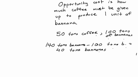 one-point-on-a-ppf-shows-production-levels-at-50-tons-of-coffee-and-100-tons-of-bananas-remaining-on-the-ppf-an-increase-of-banana-production-to-140-tons-shows-coffee-production-at-30-tons-still-remai