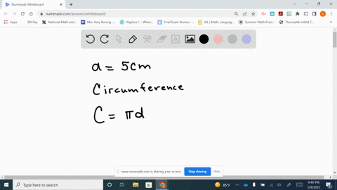 find-the-circumference-of-a-a-circle-of-diameter-5-cm-98212