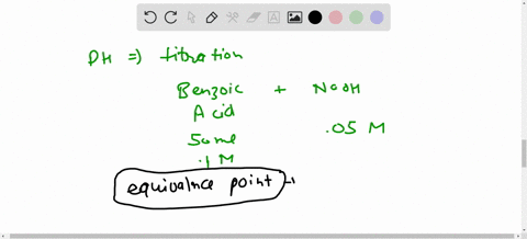 what-is-the-ph-in-titration-of-50-ml-01-m-benzoic-acid-with-005-m-naoh-at-equivalence-point-a-7-b-53-c-836-d-89-e-32-08308