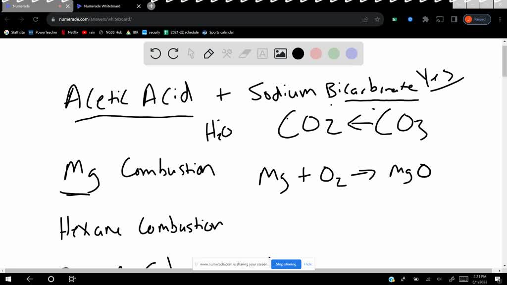 SOLVED For the following reactions, which, if any, will NOT yield CO2