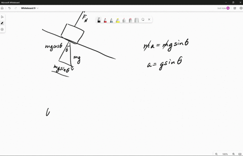 1-a-box-of-mass-m-is-placed-on-ramp-inclined-at-angle-at-a-height-h-above-the-ground-there-is-no-friction-a-draw-box-on-ramp-and-then-draw-and-label-the-weight-force-vector-and-its-x-andy-co-97996