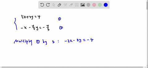 find-all-solutions-of-the-given-system-of-equations-and-check-your-answer-graphically-hint-first-eliminate-all-fractions-and-decimals-see-example-3-if-there-is-no-solution-enter-no-solution-03038