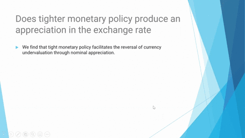 does-tighter-monetary-policy-produce-an-appreciation-in-the-exchange-rate