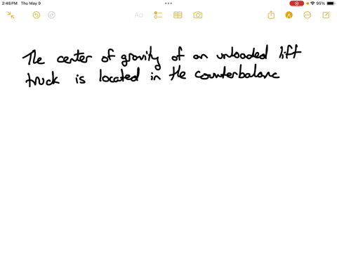 the-center-of-gravity-of-an-unloaded-lift-rruck-is-located-a-under-the-operators-b-over-the-forks-c-at-the-steering-wheel-d-in-the-counterbalance