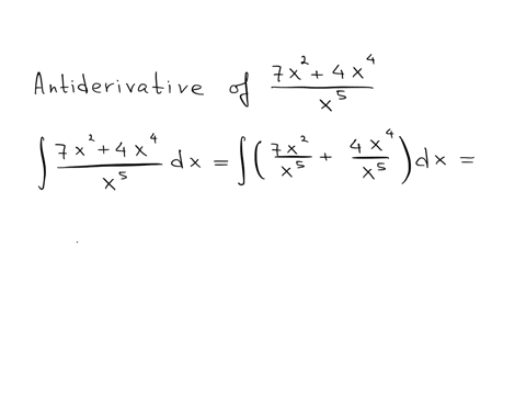 find-an-antiderivative-of-the-following-equation-in-the-variable-x-where-x-does-not-equal-0