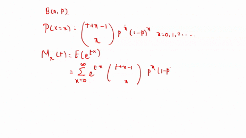 suppose-for-the-negative-binomial-distribution-with-parameters-and-p-we-have-00-and-r-show-that-under-these-conditions-the-moment-generating-function-mgf-the-negative-binomial-converges-to-t-60854