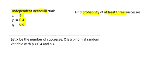 you-are-performing-4-independent-bernoulli-trials-with-p-04-and-q-06-calculate-the-probability-of-the-stated-outcome-check-your-answer-using-technology-round-your-answer-to-five-decimal-plac-39507