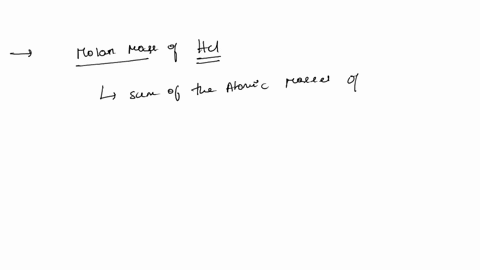 what-is-the-molar-mass-of-hcl-25775