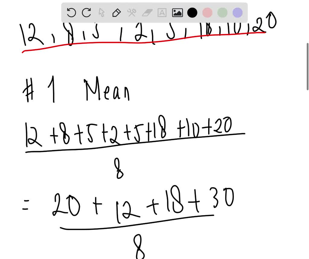 SOLVED: 'calculate the mean, median,and mode Question 5 (3 points ...