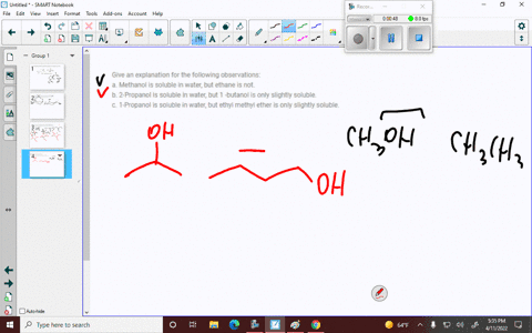 give-an-explanation-for-the-following-observations-a-methanol-is-soluble-in-water-but-ethane-is-no-2-11733