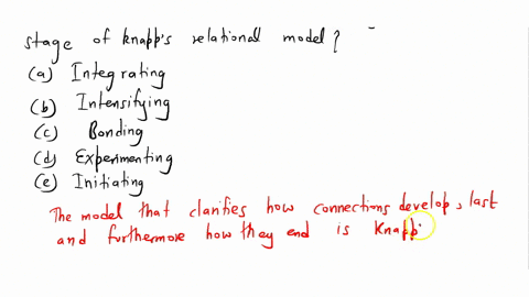a-second-job-interview-would-most-likely-be-in-which-stage-of-knapps-relational-model-integrating-intensifying-bonding-experimenting-initiating-12972