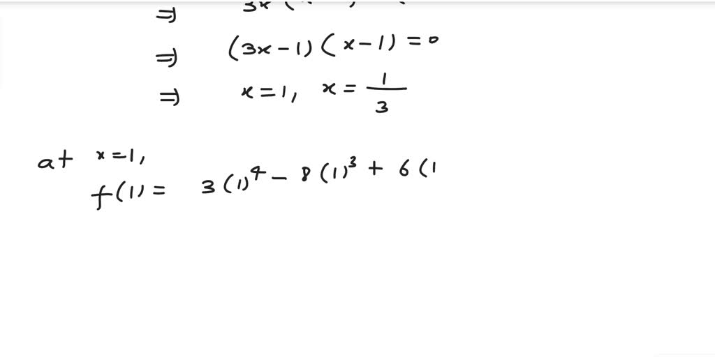 Solved Determine The Points Of Inflection Of The Following Functions