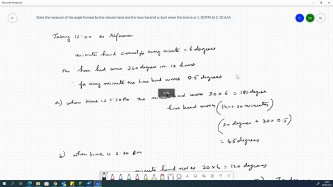state-the-measure-of-the-angle-formed-by-the-minute-hand-and-the-hour-hand-of-a-clock-when-the-time-16048