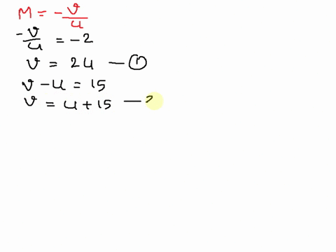 the-distance-between-the-object-and-its-inverted-image-formed-by-a-concave-mirror-is-15cm-if-the-magnification-produced-by-the-mirror-is-2-use-mirror-formula-to-determine-the-object-distance-86728