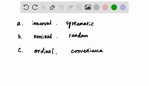 types-of-data-in-each-of-the-following-identify-the-level-of-measurement-of-the-sample-data-nominal-ordinal-interval-ratio-and-the-type-of-sampling-used-to-obtain-the-data-random-systematic-87138