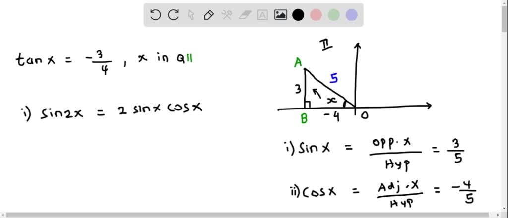 SOLVED:0 TRIGONOMETRIC IDENTITIES AND EQUATIONS Double-angle identities ...