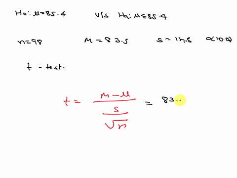 you-wish-to-test-the-following-claim-haha-at-a-significance-level-of-002002-ho854ho854-ha854ha854-you-believe-the-population-is-normally-distributed-but-you-do-not-know-the-standard-deviatio-92418