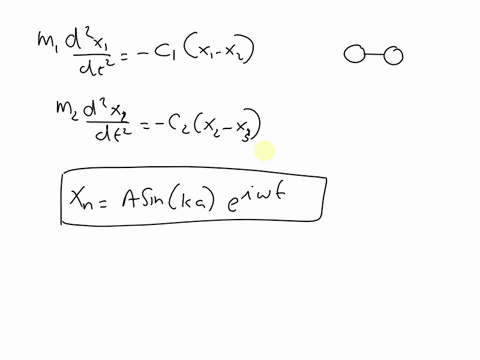 consider-a-diatomic-linear-chain-with-two-masses-m-and-m-connected-alternatively-by-two-different-spring-c-and-cthe-displacement-of-the-two-types-of-masses-may-be-different-but-we-assume-tha-66912