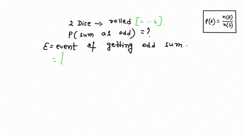 what-is-the-probability-that-the-sum-of-the-numbers-on-two-dice-is-odd-when-they-are-rolled-83268