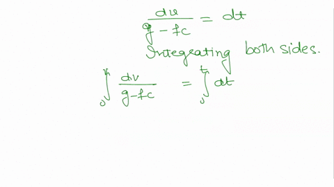 a-particle-of-mass-m-falls-from-rest-at-t-0-from-a-height-h-above-ground-level-assumed-to-be-at-z-0-subject-to-its-weight-and-a-linear-drag-force-air-resistance-f-m-f-v-proportional-to-its-v-68667