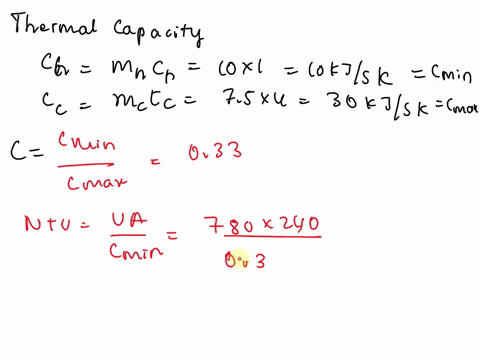 watersp-heat-4-kjkg-k-enters-a-cross-flow-exchanger-both-fluids-unmixed-at-15c-and-flows-at-the-rate-of-75-kgsit-cools-air-c1-kjkg-k-flowing-at-the-rate-of-10-kgs-from-an-inlet-temperature-o-47062