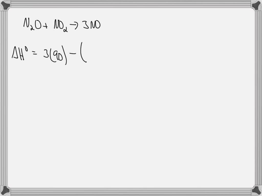 SOLVED Using the standard enthalpies of formation, calculate the