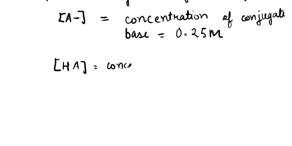 SOLVED Calculate the pH of the buffer solutions (show your