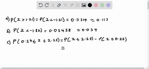 find-the-following-probability-for-the-standard-normal-random-variable-z-a-pz-121-d-p-1052-087-b-pz-182-pz-0-p027-2225-p-252-2-s-198-a-pz-121-round-to-three-decimal-places-as-needed-87383