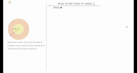 consider-a-circle-with-radius-1-a-what-percentage-of-the-points-lies-within-frac12-unit-of-the-cente-83732