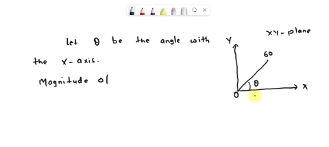In a two dimensional cases a vector in the xy plane has a...