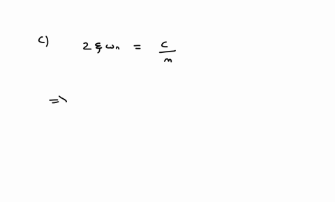a-vibrating-system-having-mass-1-kg-is-suspended-by-a-spring-of-stiffness-1000-nlm-and-it-is-put-to-harmonic-excitation-of-10-nassume-viscous-damping-determine-a-the-resonance-frequency-6-th-56536