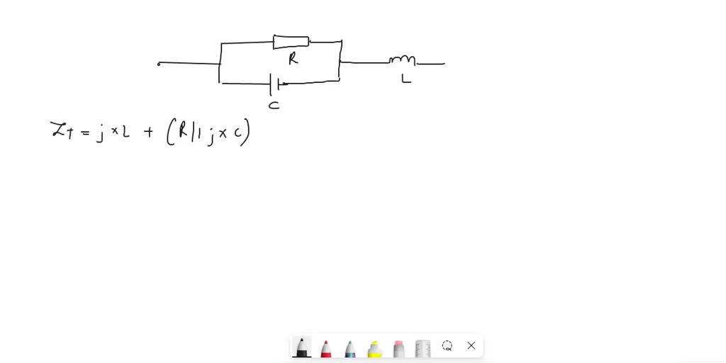 SOLVED how do i workout the total impedance of an electrical circuit