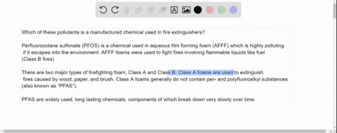 which-of-these-pollutants-is-a-manufactured-chemical-used-in-fire-extinguishers-18251