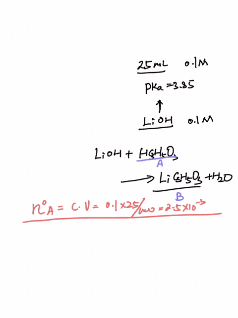 a-2500-ml-solution-of-0100-m-lactic-acid-hc3h5o3-pka-385-is-titrated-with-0100-m-lioh-calculate-the-ph-after-the-addition-of-1250-ml-2000-ml-2400-ml-2450-ml-of-lioh-49814