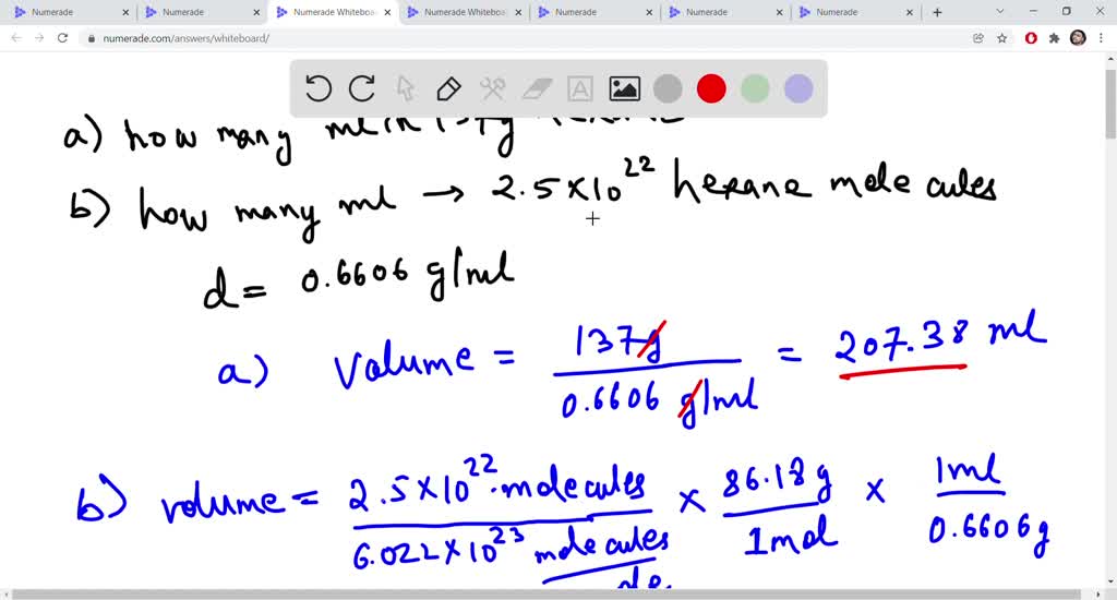 SOLVED 22) Once sample volume is 12 mL, add 3 mL cold hexane to the