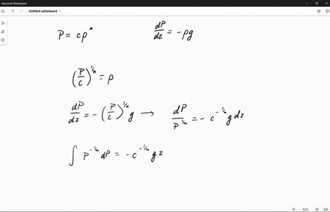 the-variation-of-pressure-with-density-in-a-thick-gas-layer-is-given-by-p-cpn-where-c-and-n-are-constants-noting-that-the-pressure-change-across-a-differential-fluid-layer-of-thickness-dz-in-14095