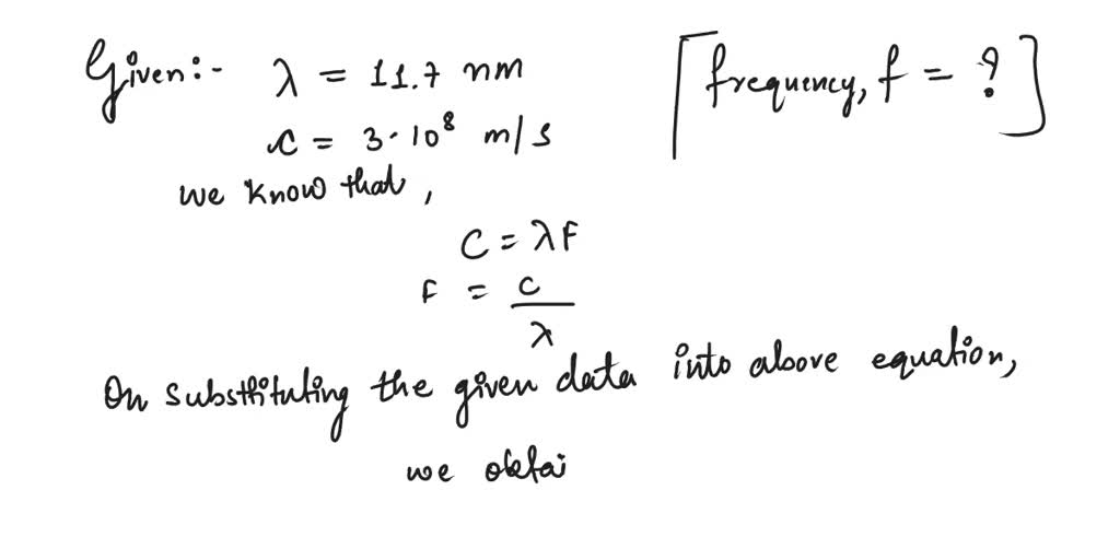SOLVED Xrays are used for analyzing molecular structure. The waves