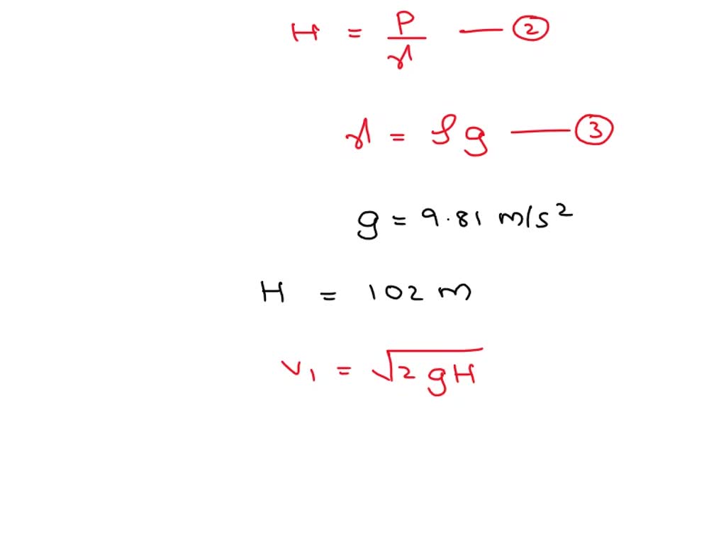 SOLVED: In A Pelton Wheel The Diameter Of The Bucket Circle Is 2 M And ...