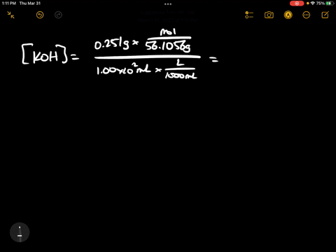 determine-the-concentration-of-oh-ph-and-poh-of-a-koh-solution-made-by-mixing-with-enough-water-t0-make-100-102-ml-of-solution_-0251-g-koh-molar-mass-koh-561056-glmol-concentration-of-oh-ph-40238