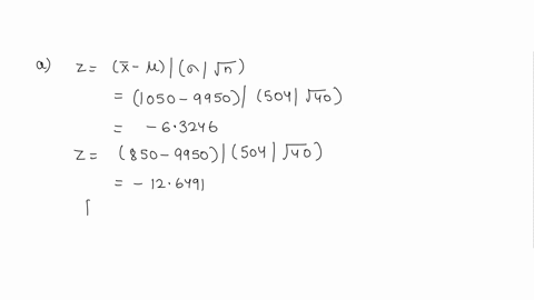 the-breaking-strength-of-rivet-nas-mean-value-of-9950-psi-and-standard-deviation-of-504-psi-a-what-is-the-probability-that-the-sample-mean-breaking-strength-for-random-sample-of-40-rivets-is-33758