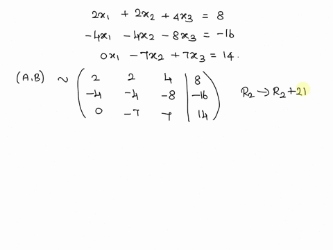 describe-the-solutions-of-the-first-system-of-equations-below-in-parametric-vector-form-provide-geometric-comparison-with-the-solution-set-of-the-second-system-of-equations-below-2x1-22-4x3-67477